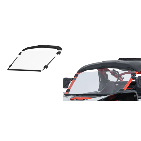 PC Front Windshield Segway Villain SX10