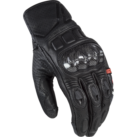LS2 SPARK MAN GLOVES BLACK