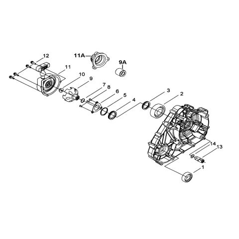 L CRANK CASE COVER(1)