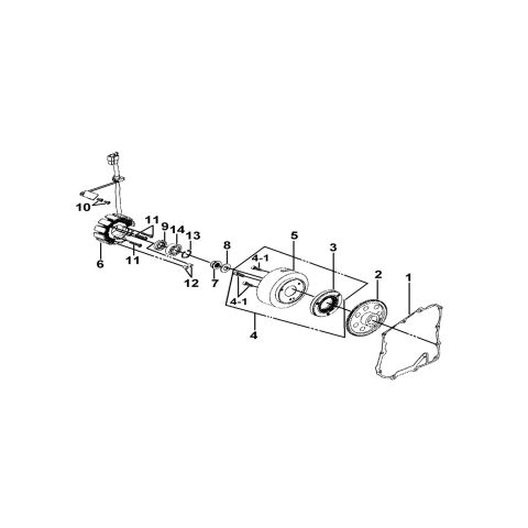 AC GEN FLYWHEEL