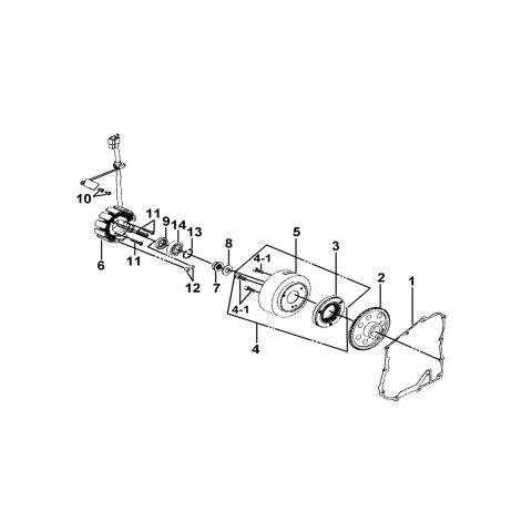 AC GEN FLYWHEEL