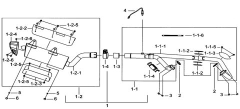 MUFFLER ASSY.(FOR NEW T3)003281→