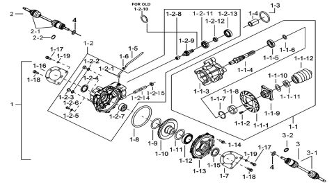 REAR DIFFERENTIAL ASSY.