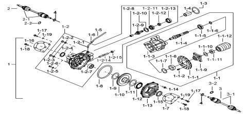 REAR DIFFERENTIAL ASSY.