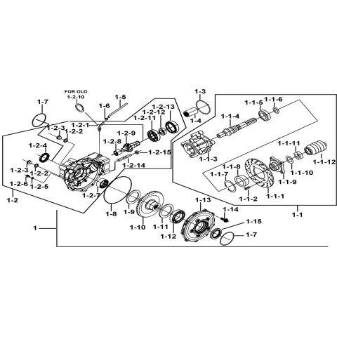 REAR DIFFERENTIAL ASSY.