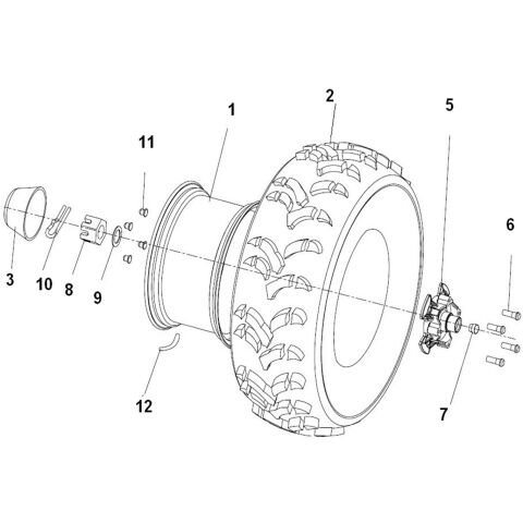 WHEEL REAR