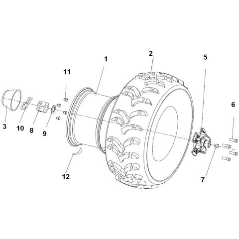 WHEEL REAR