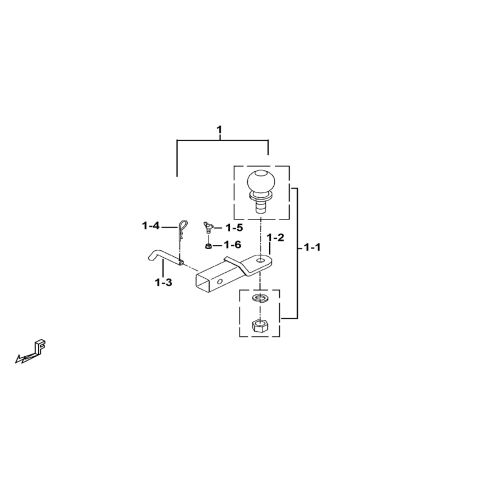 TRAILER HITCH ASSY.(OPTION)