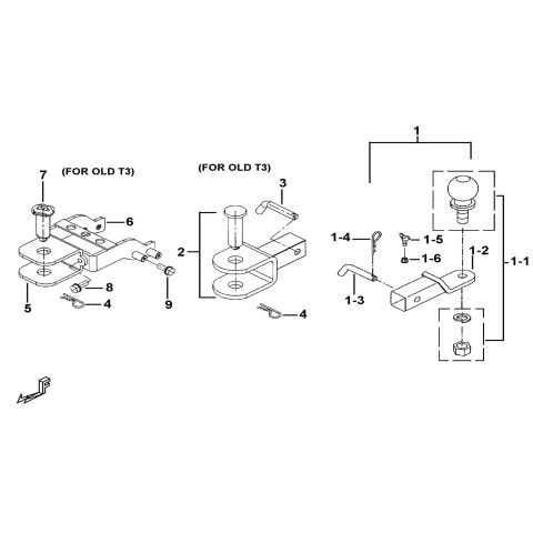 TRAILER HITCH ASSY.(OPTION)