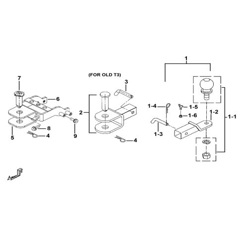 TRAILER HITCH ASSY.(OPTION)