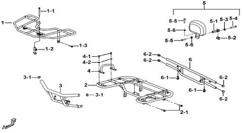 CARRIER(STEEL)、BUMPER (OPTION)