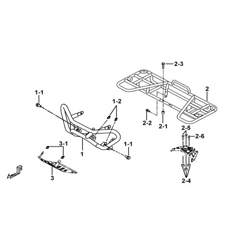 CARRIER、BUMPER (OPTION)