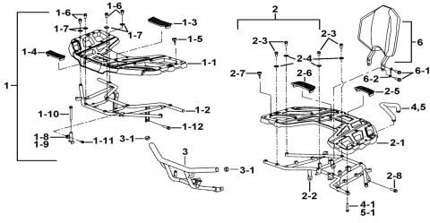 CARRIER(PLASTIC)、BUMPER (OPTION)