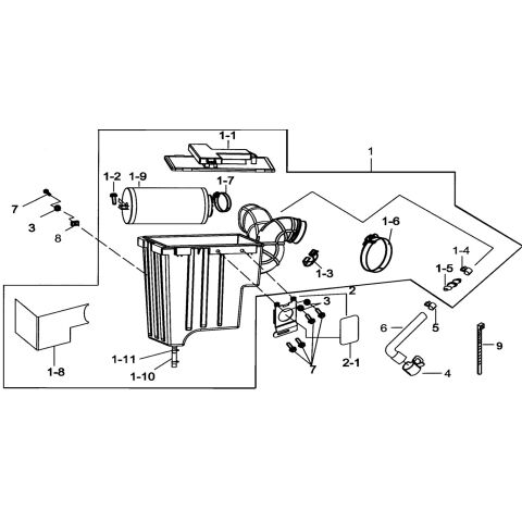 AIR CLEANER ASSY.