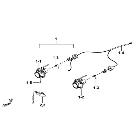 HEAD LAMP ASSY.