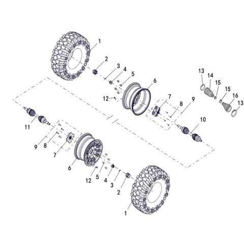 WHEEL REAR