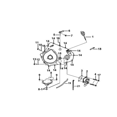 L CRANK CASE COVER(2)