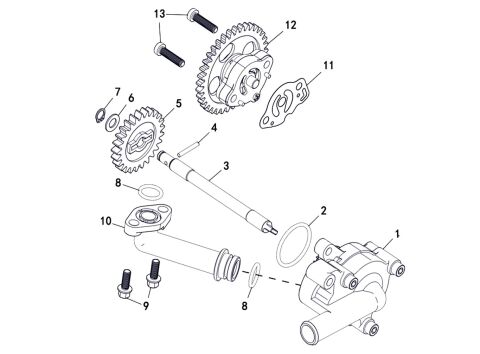 WATER PUMP AND OIL PUMP