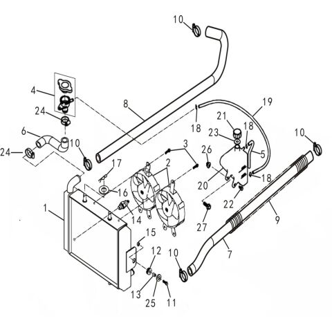 RADIATOR (EFI T3)