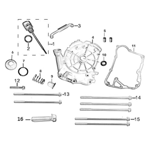 RIGHT CRANKCASE COVER
