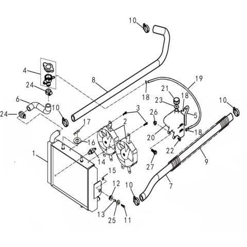 RADIATOR (EFI T3)