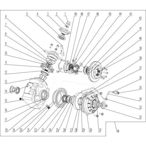 REAR DIFF. GEAR-BOX