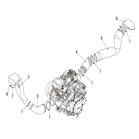 CVT AIR SHROUD (EPS)