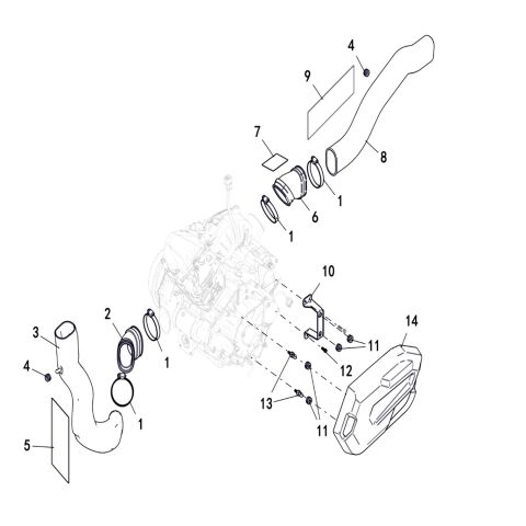 CVT AIR SHROUD