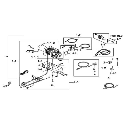 WINCH ASSY.(OPTION)