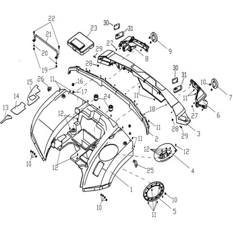 REAR FENDERS (T3)