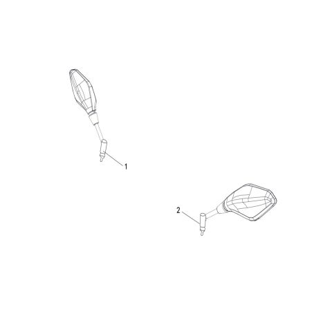 REAR VIEW MIRROR ASSY
