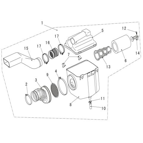 AIR CLEANER (EURO 4)