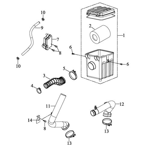 Air filter Assy
