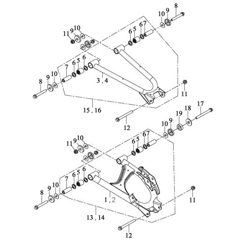 A Arm, Rear