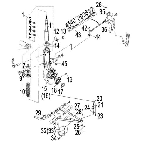 SHOCK ABSORBER FRONT