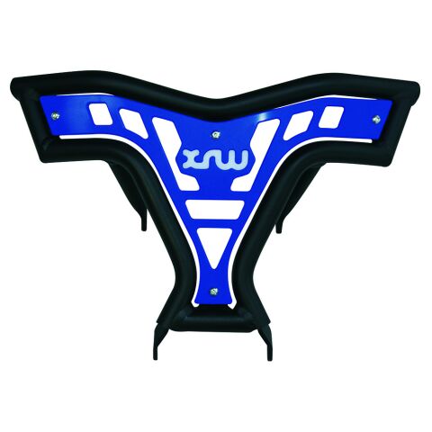 XRW FRONT BUMPER X16 - YAMAHA YFZ 450R BLACK BLUE PHD
