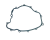 GASKET, LEFT CRANKCASE COVER (Ref. č 13)