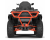 AT10 REAR BIG BUMPER,RED (Ref. č 1)