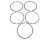 PISTON RING SET (Ref. č )