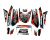 STICKER SET FOR ATV570 PROMAX OF LINHAI LOGO (BLACK OR RED OR CAMO) (Ref. č A)