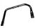 BLACK LEFT FOOT PEDAL PROTECTION ROD (Ref. č 6)
