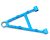 FRONT LOWER SWING ARM, LH, BLUE (Ref. č 16)
