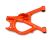 REAR LOWER SWING ARM, LH, RED (Ref. č 18)