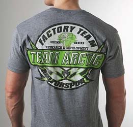 Arctic Cat Men&rsquo;s T-SHIRT ARCTIC FACTORY TEAM S