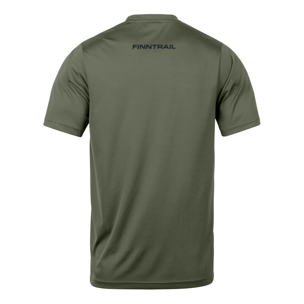 Finntrail T-shirt ATV skull Khaki L