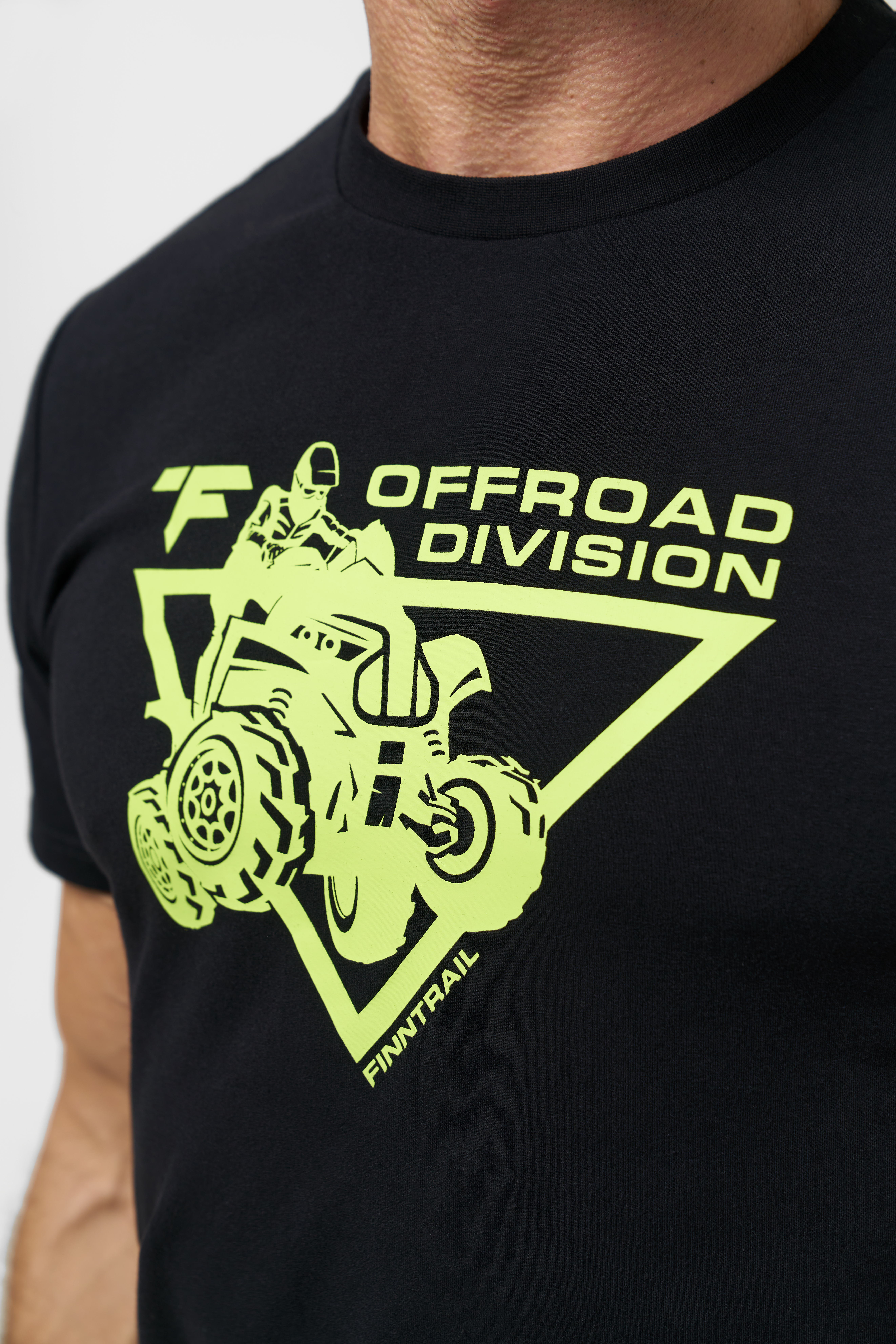 Finntrail T-shirt ATV BlackYellow S