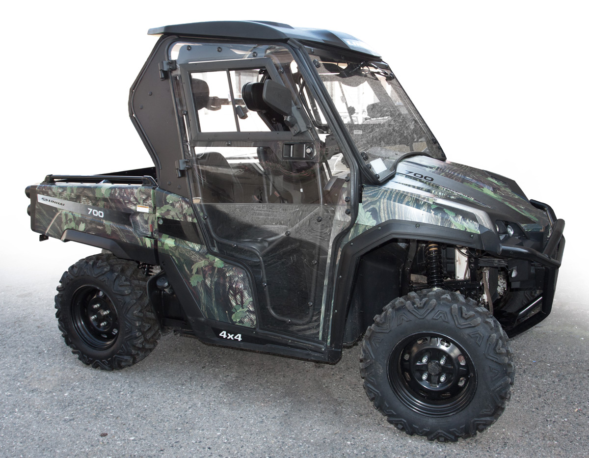 Kabina včetně topení pro čtyřkolky Linhai UTV 700 4x4
