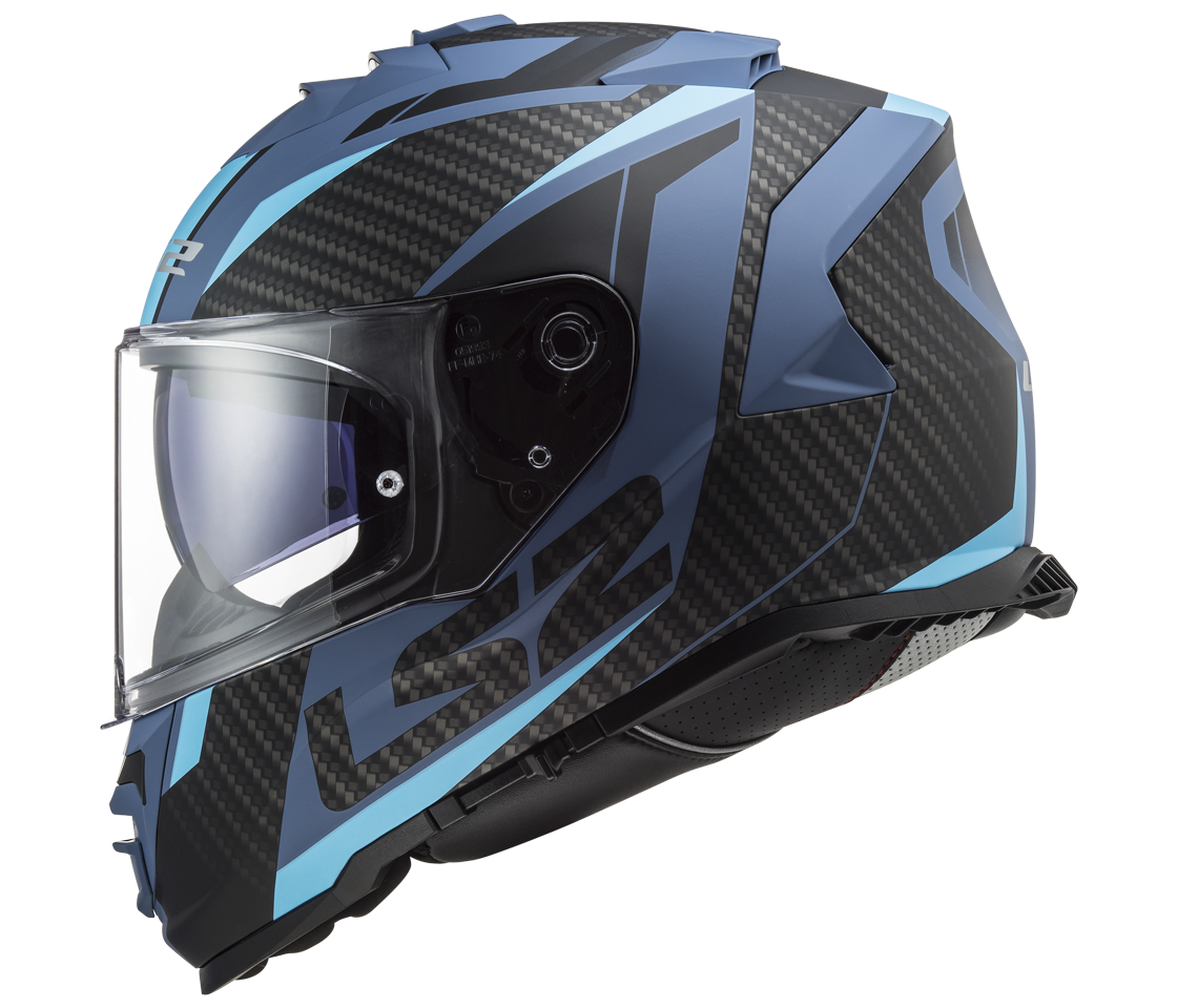 LS2 FF800 STORM II RACER MATT BLUE-06 S