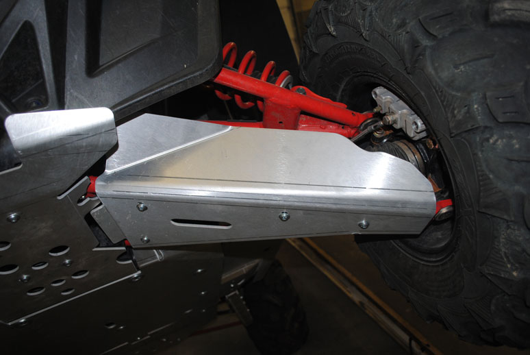 Ricochet ATV Polaris RZR 900 4 seat 2012-14, Skidplate Set