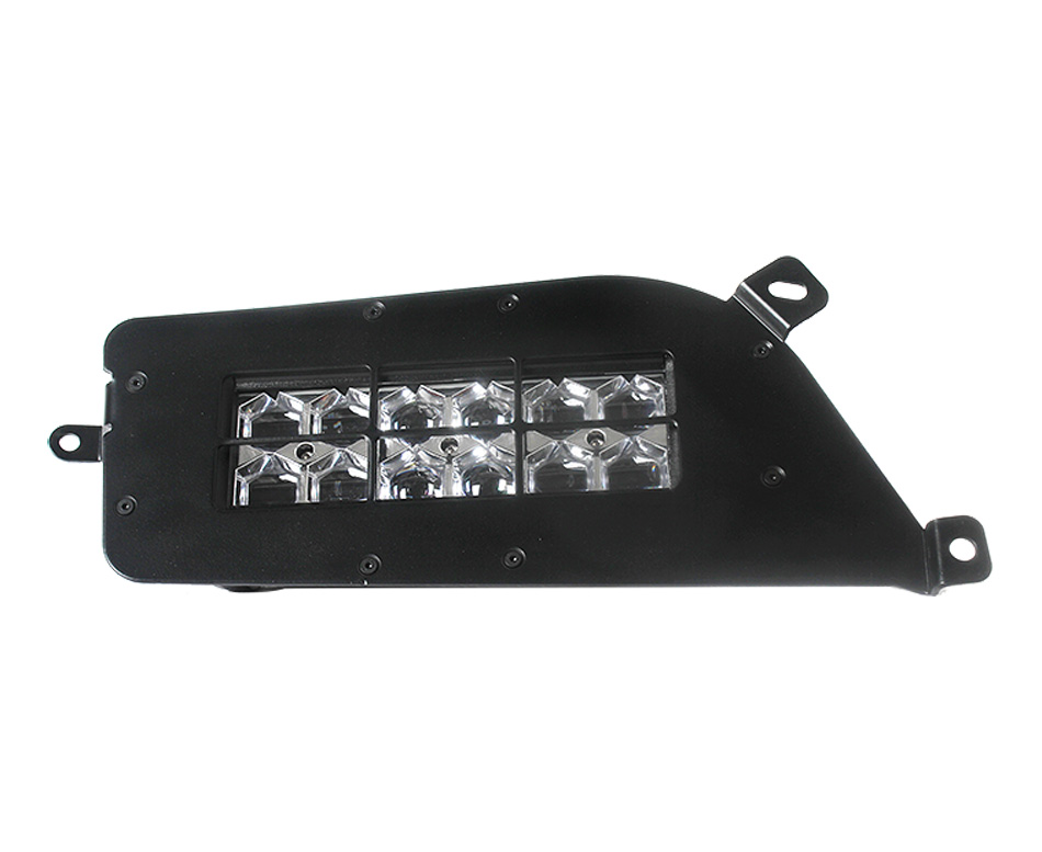 SHARK LED Headlights for Polaris ATV, UTV with Backlight, 2pcs